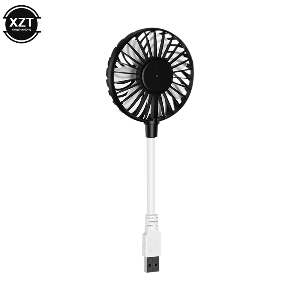 Mini Fan USB Rechargeable Handheld Fan Silent Cooling Power Bank Wireless Mini Play Plug Fans for Summer Outdoors and Travel