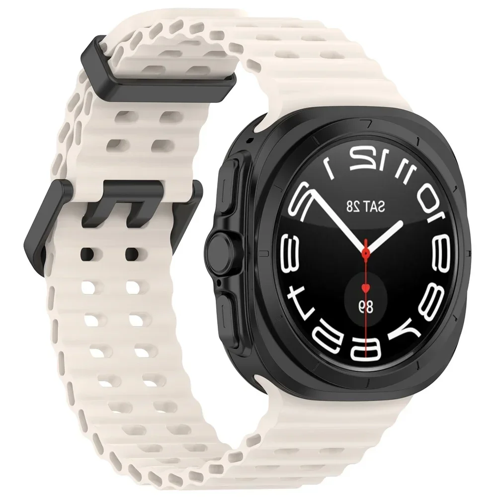Ultra Wide Silicone Sports Strap - Premium Watch Band Accessory