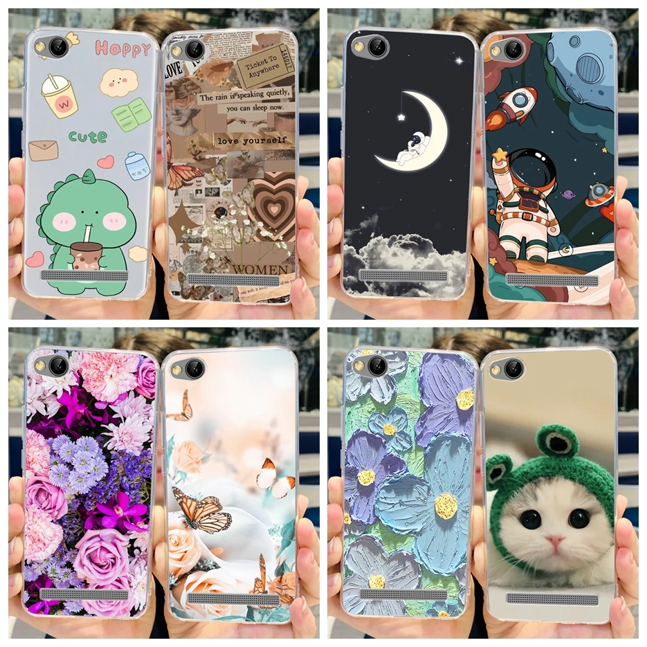 Stylish Painted Soft Slim Phone Case - TPU Back Cover
