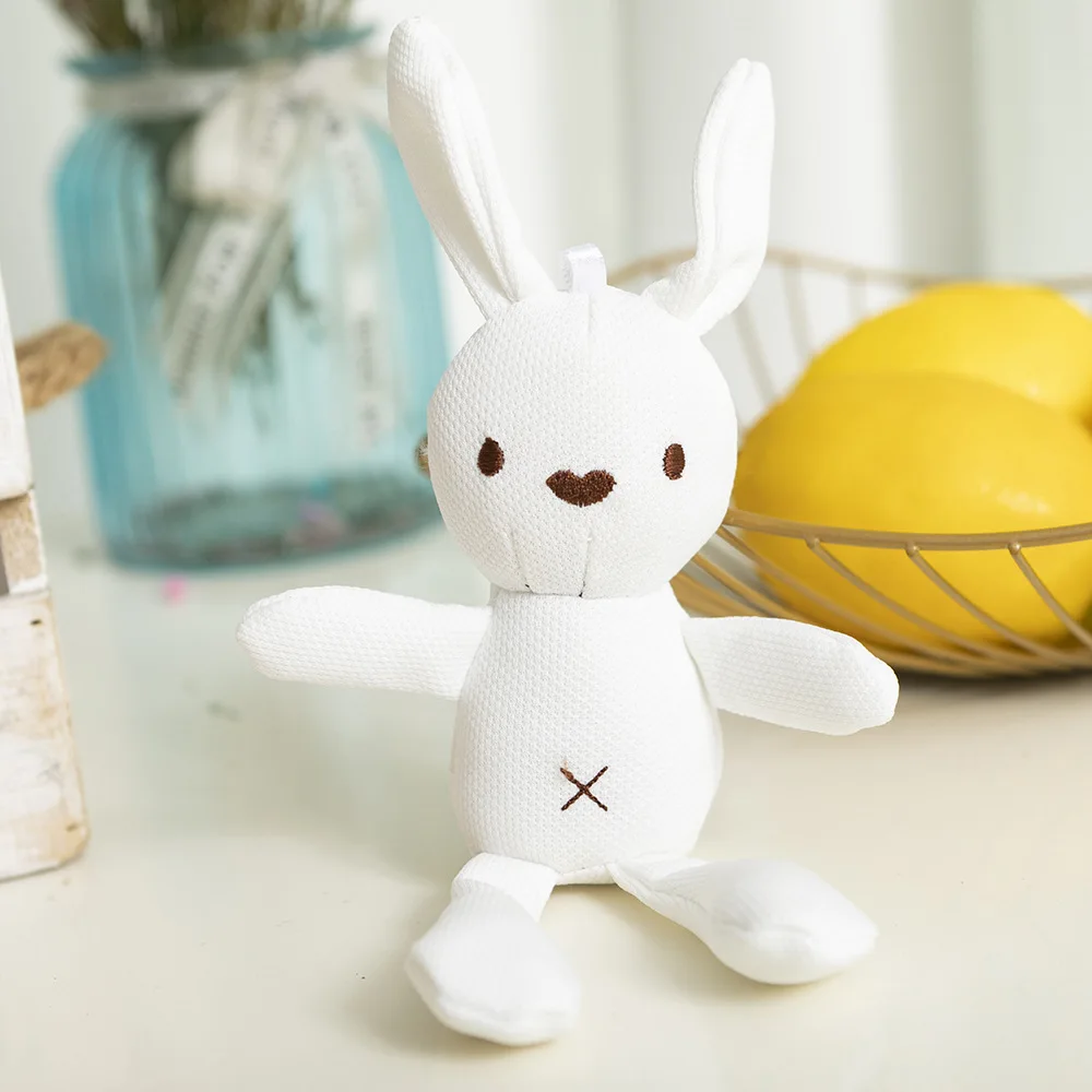 thumbnail image 1 of 10CM Cute Rabbit Doll Soft Plush Toys Cartoon Bunny Stuffed Animal Toys Creative Corn Plaid Rabbit Doll Baby Girl Birthday Gift, 1 of 5