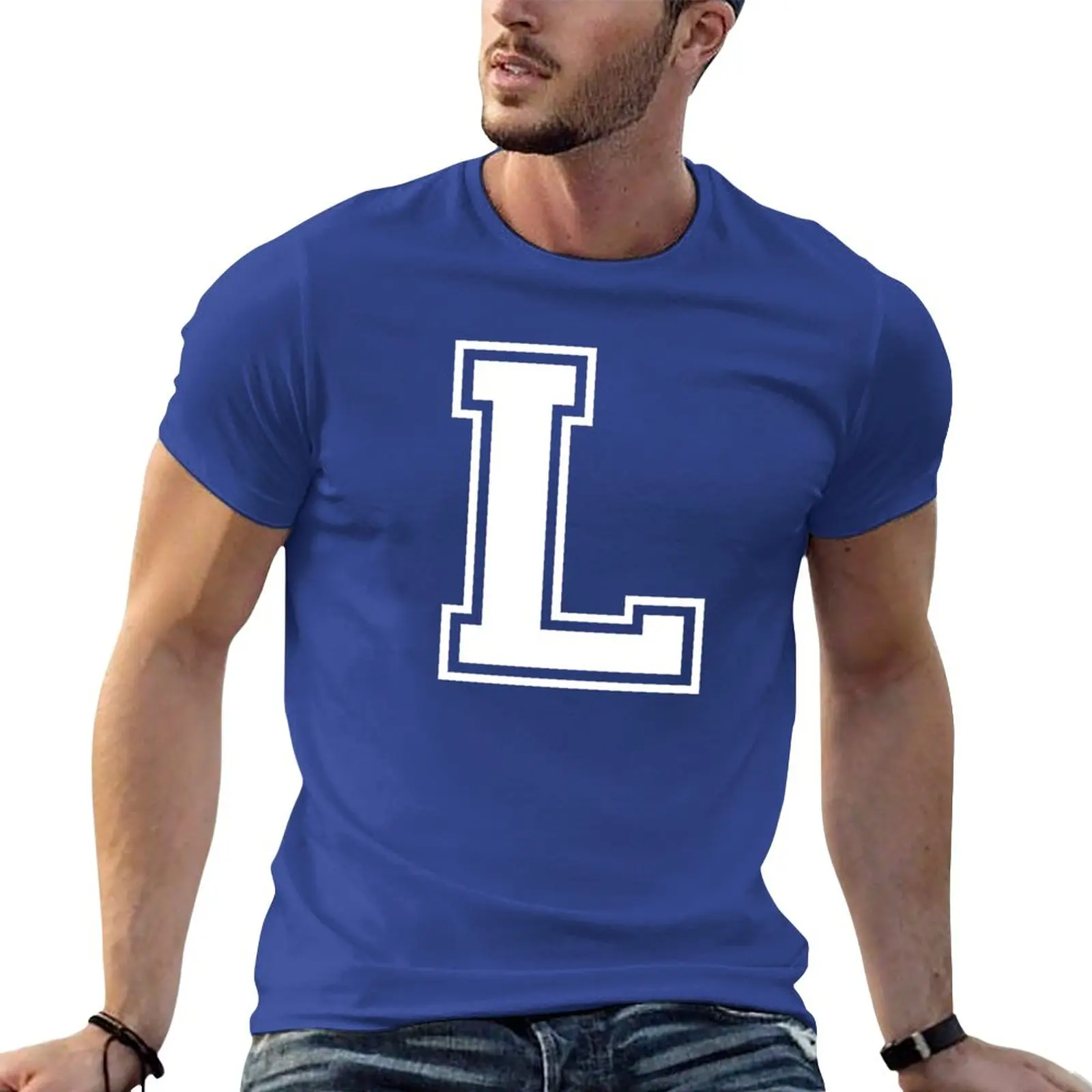 

Letter L Alphabet T-Shirt funnys for a boy tees men t shirts