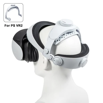 PSVR2 VR 헤드셋용 조절 가능한 헤드 스트랩, 감압 브래킷, 향상된 지지 균형, 편안한 머리띠, PS VR2 액세서리