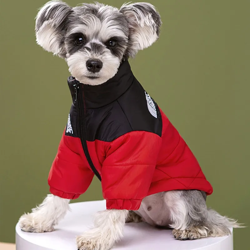 Pet Jacket Dog Down Jacket Waterproof Warm Dog Clothes Cat Costume Pet Coat Chihuahua French Bulldog Dachshund Large Winter Clothes