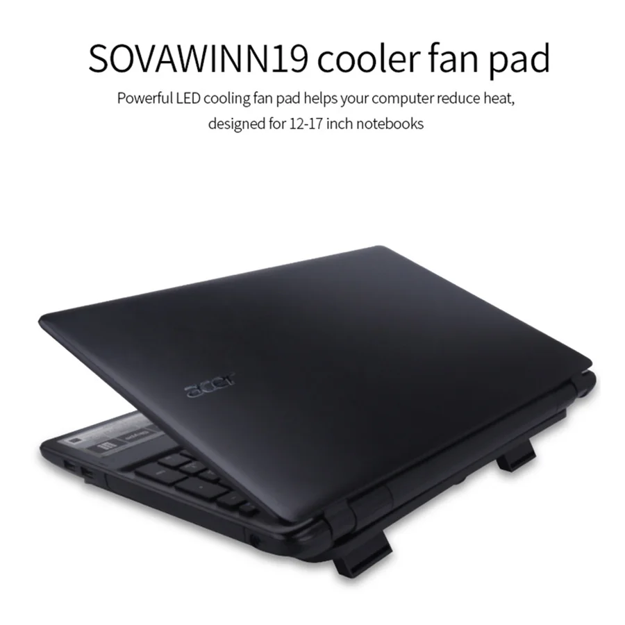 N19 노트북 쿨러 팬 미끄럼 방지 디자인 조절 가능한 편안한 각도 금속 방열 노트북 냉각 팬
