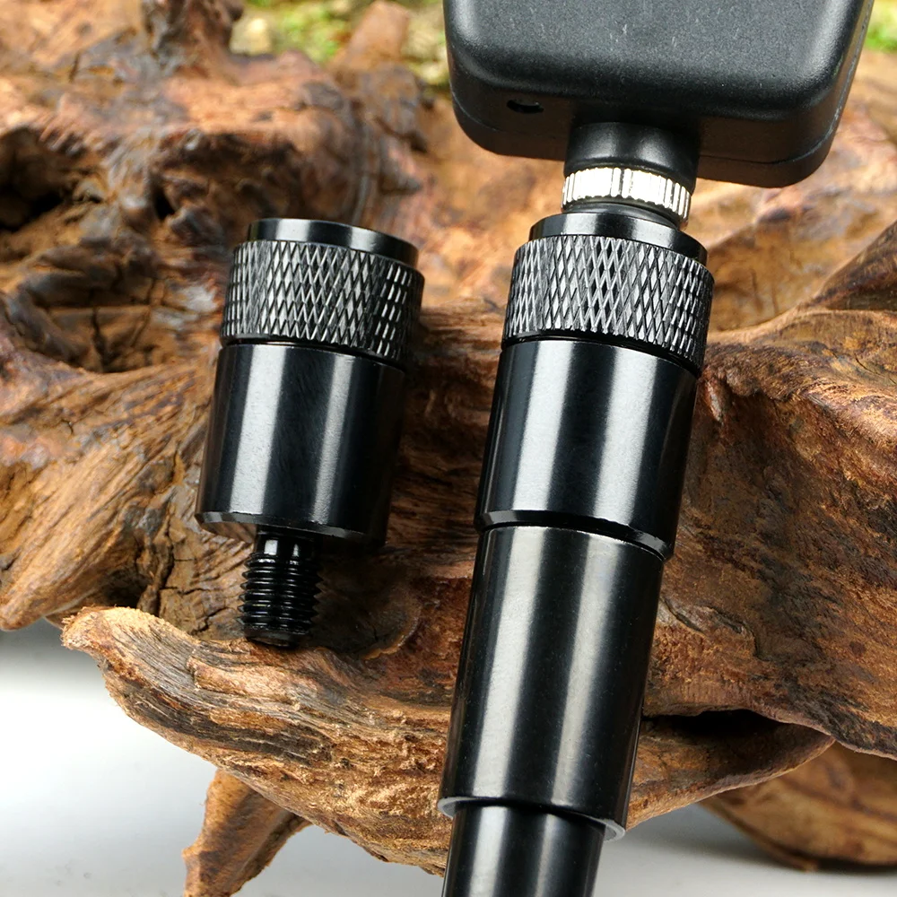 Quick Change Connector Carp Fishing Aluminum Twist-Lock Adapter Rod Pod Fishing Accessories Hirisi 2pcs