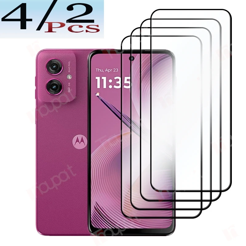 Next-Gen 9H Clear Tempered Glass Full Cover Screen Protector - Pack of 2/4