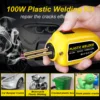 Plastic Welder 100W Heat Gun 200pcs Hot Staplers Plastic Welding Machine Bumper Soldering Iron Staples Car Repair Tools Kit 3