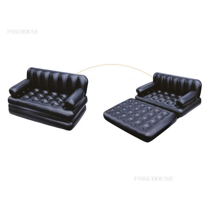 Home Furniture Hotel Sofas Living Room Inflatable Sofa Bed Outdoor Travel Camping Folding Chaise Longue Bedroom Lazy Double Sofa