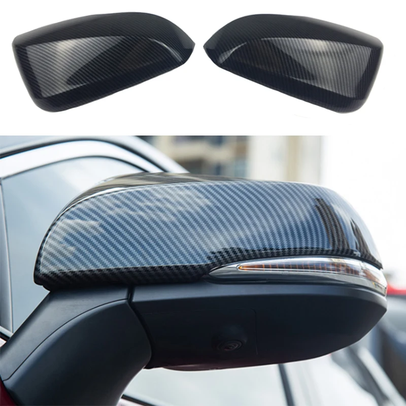 

For Toyota RAV4 2019 2020 FOR RAV 4 SIDE MIRROR Decoration Trims Car Accessories ABS Rear View Side Mirror Cover