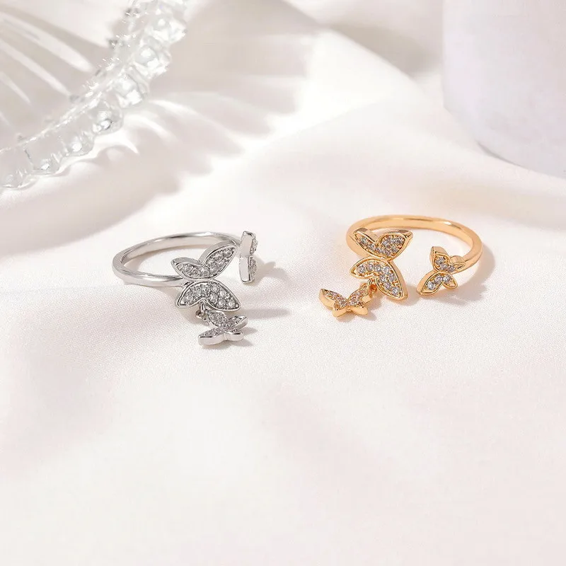 Schöne Cartoon Tropfen Öl Katze offene Ringe für Frauen Männer Vintage Mode Tier Katze Eröffnung Fingerring Schmuck Geschenke Großhandel – Detail 34