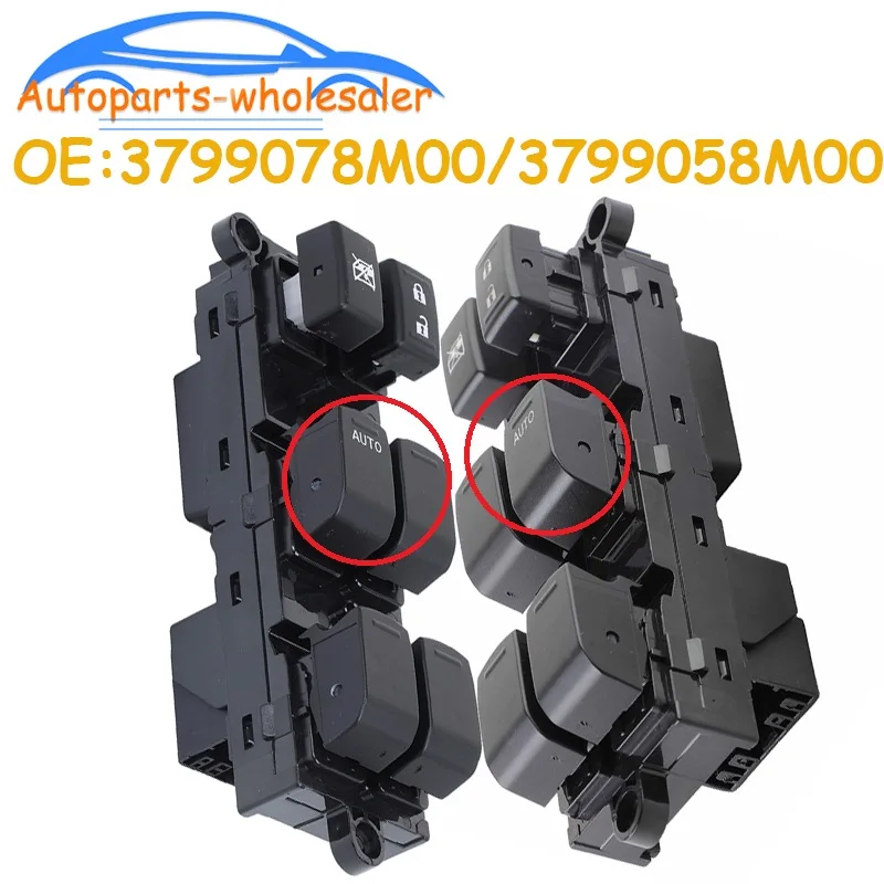 Esirsun Car Power Window Lifter Master Switch Contral Button 37990-58M00