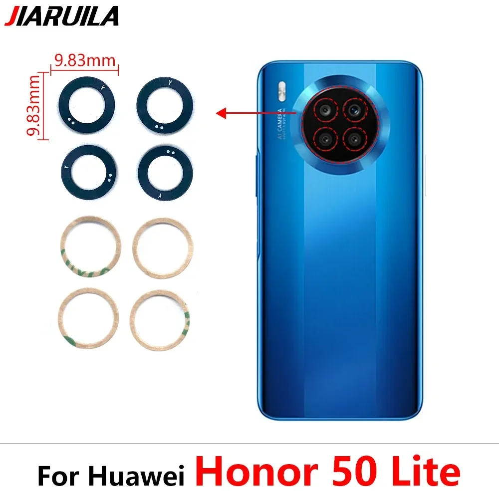 Premium Replacement Rear Camera Lens Glass with Adhesive
