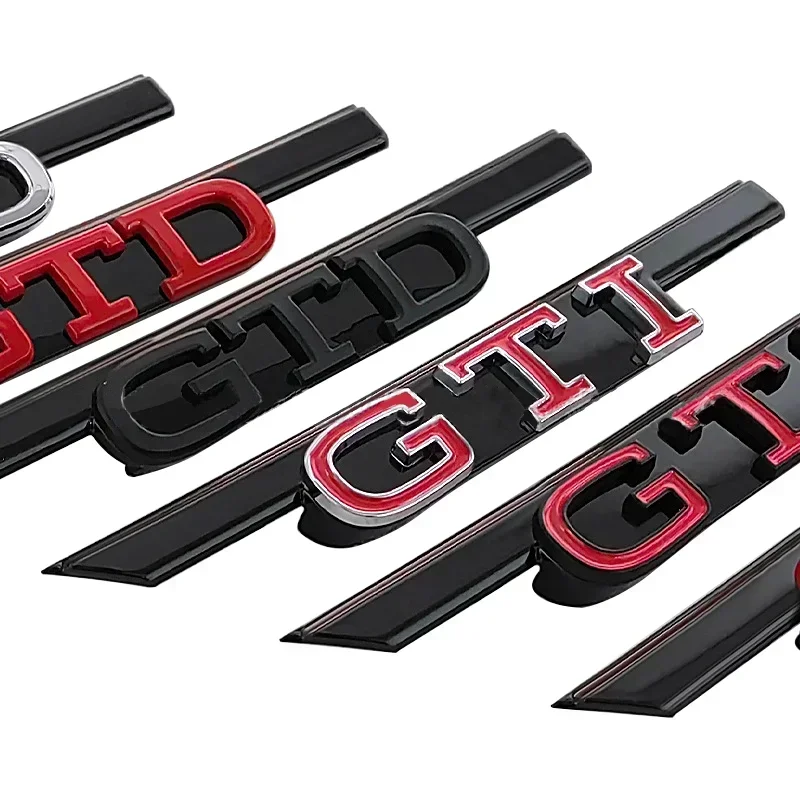 폭스바겐 2026 핫 3D ABS 자동차 전면 그릴 엠블럼 배지 (폭스바겐 골프 8 MK8 R라인 GTI GTD GTE 로고 폴로용)