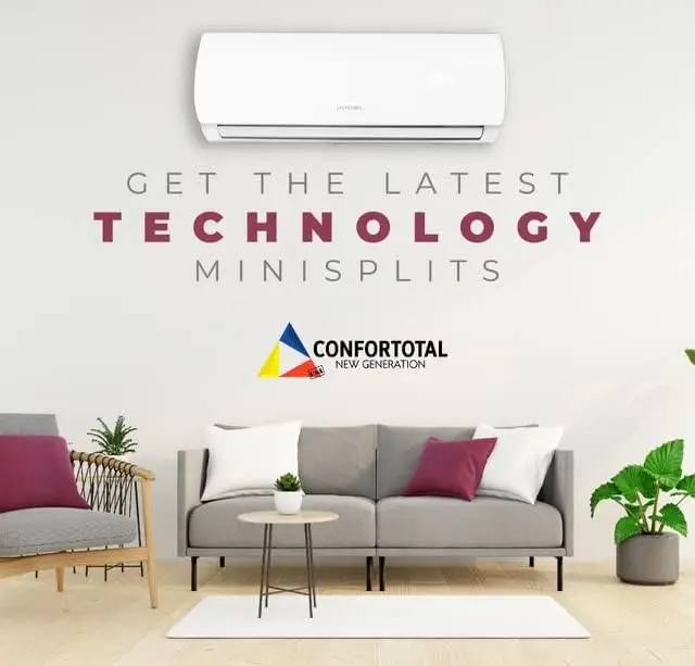Mini Split Air Conditioner and Heat Pump  Ductless,1 ton,with  Compatible with 3