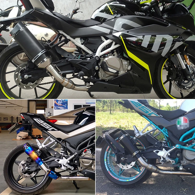 For CFMOTO NK250 NK 250 250SR Exhaust Stainless Steel Exhaust Pipe Motorcycle Exhaust Front Tube Escape Moto Silencer Bike Elbow - Image 6