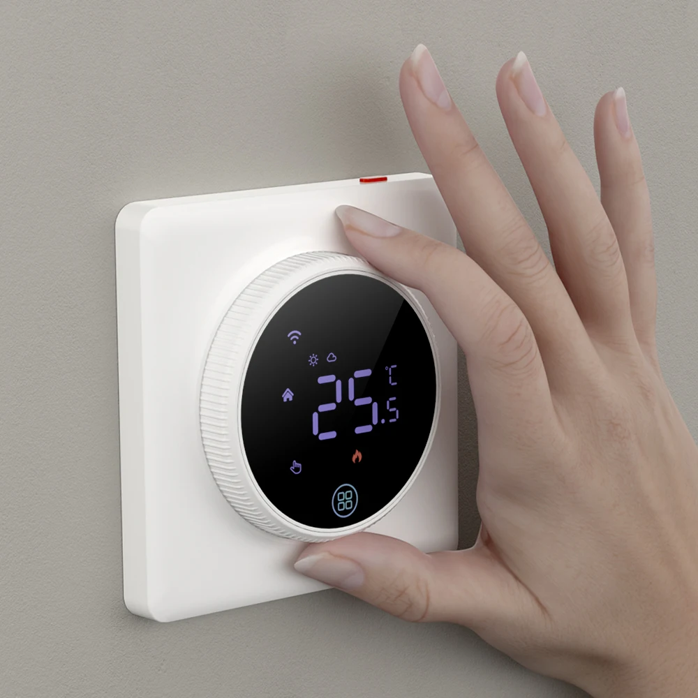 WiFi Smart Thermostat, Heating Temperature Controller ,Work for Alexa Google hom