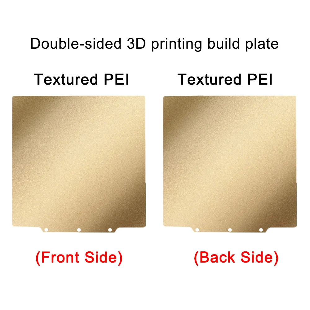 Enhanced Double-Sided Flexible 3D Printer Build Plate - PEO PET PEI Coating