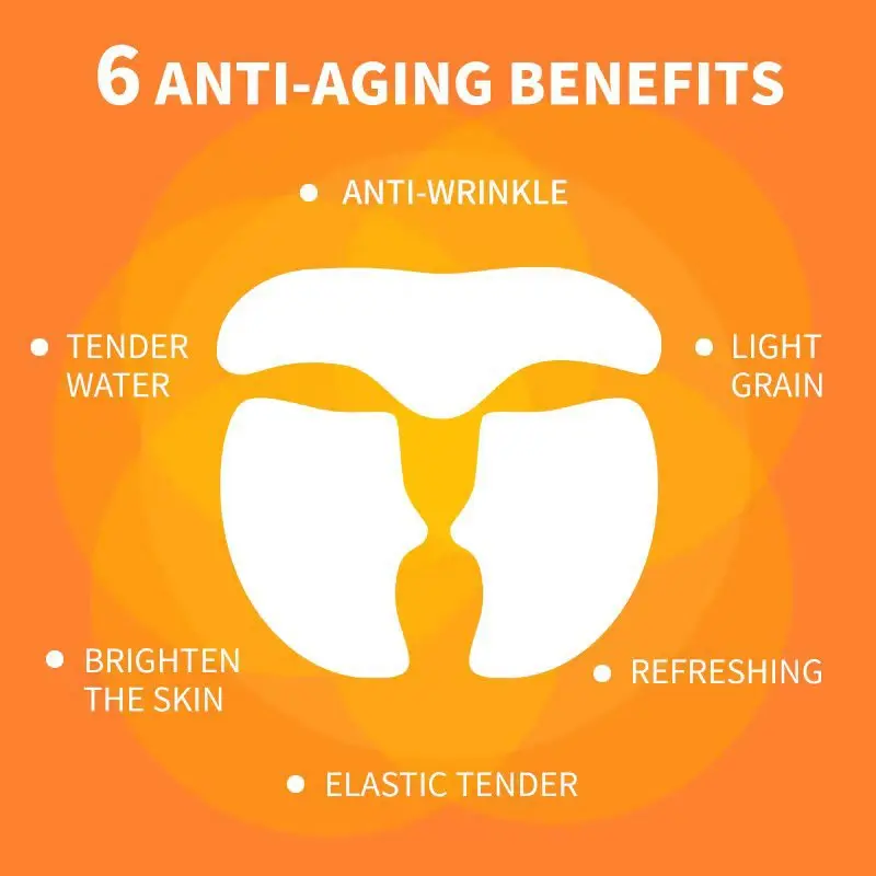 10Sets Water Soluble Collagen Film Gel Facial Mask Paper Anti Aging Moisturizing Wrinkle Remover Face Filler Firming Face Care 4