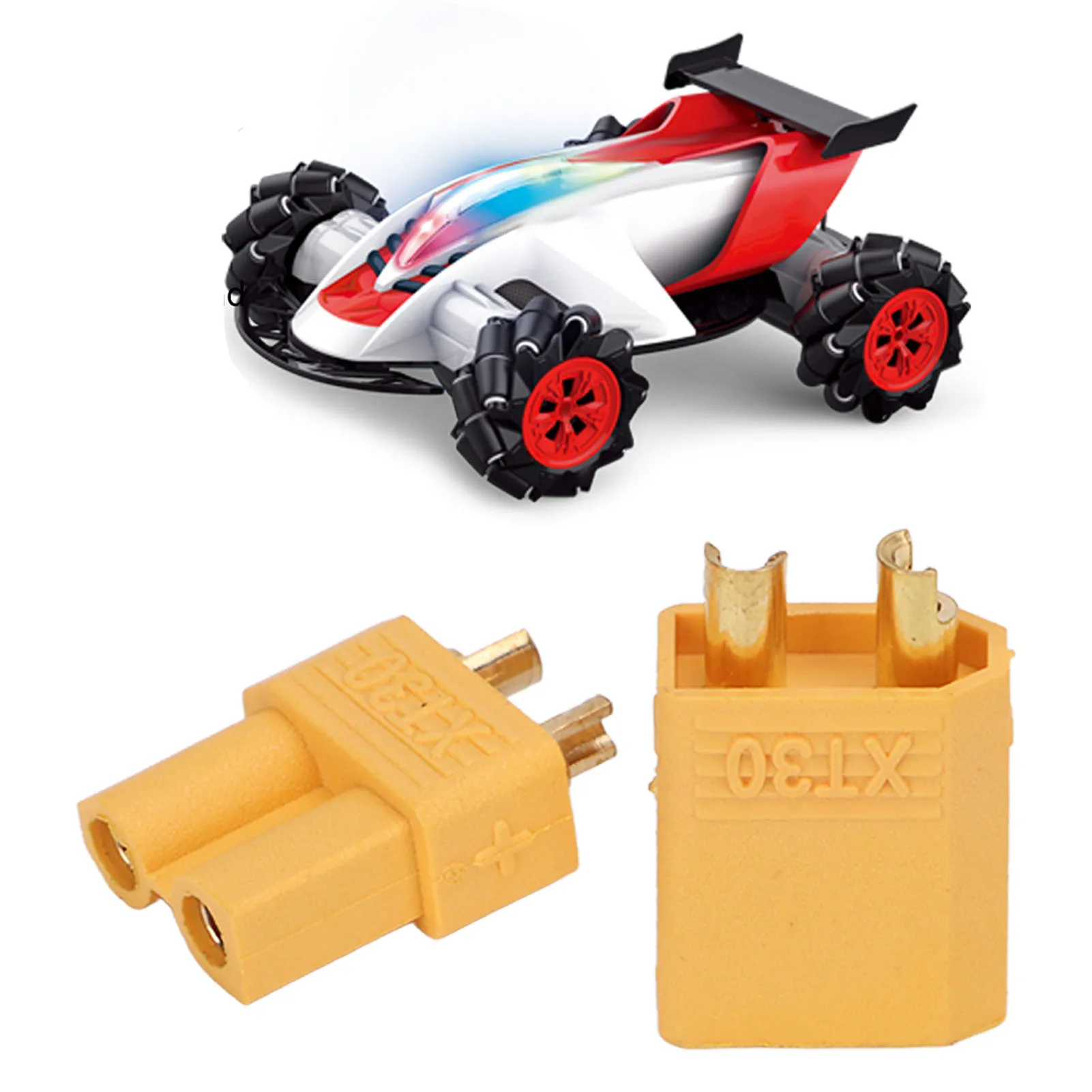 RC 액세서리 XT30 커넥터 XT30 남성 여성 플러그 RC 배터리 및 ESC용 RC 액세서리 노란색 XT30 남성 여성 플러그 XT30 플러그