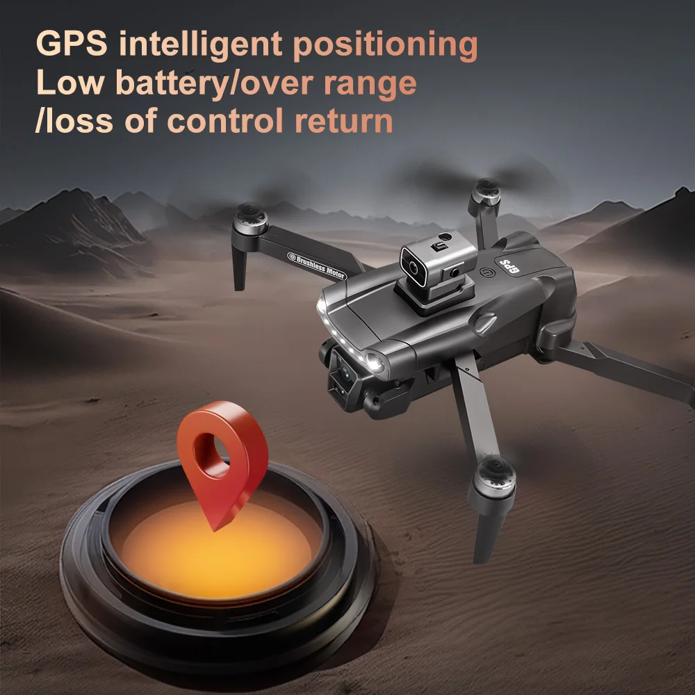 For Xiaomi V198GPS Drone ESC 8K Profesional  Brushless Laser obstacle avoidance Aerial Optical Foldable Quadcopter Mini Dron New 3