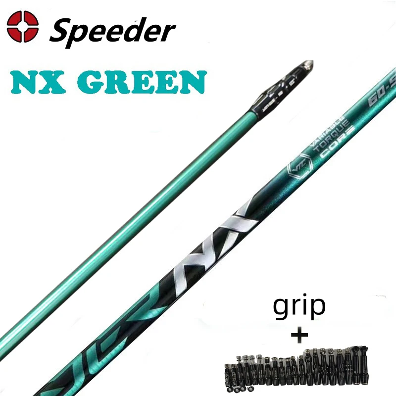 골프 샤프트 NX 그린 골프 드라이버 샤프트, 50, 60/70 R, SR, S, X, 슬리브 및 그립 프리 어셈블리