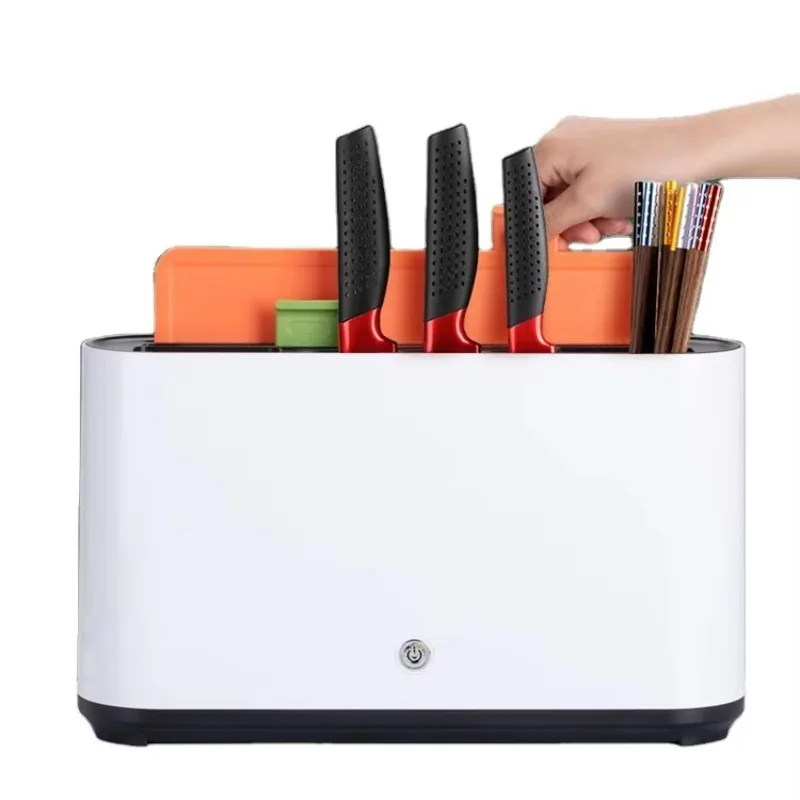 Kitchen Multi-functional Storage Drying Degerming Knife Sterilizer Small Cutting Board Knife Holder Smart Kitchen Tools