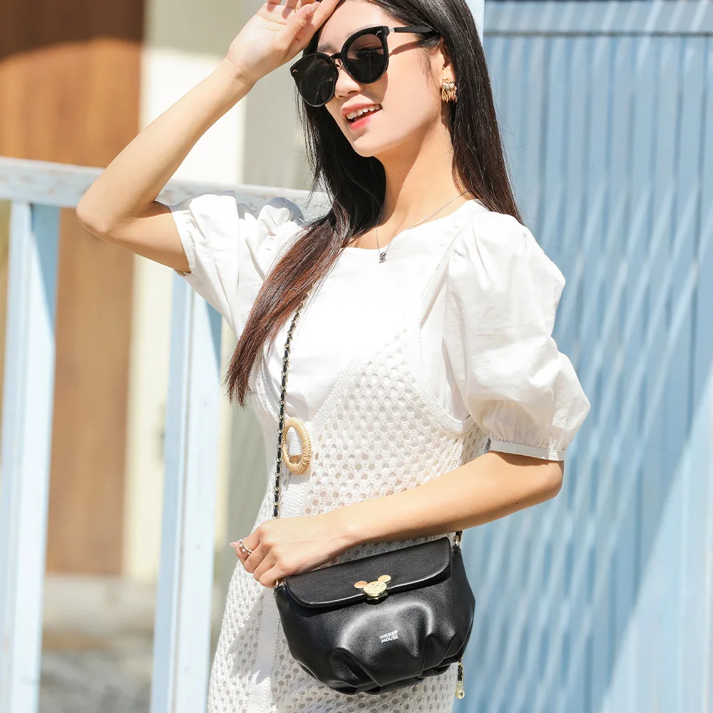 Disney Mickey Purses and Handbags Luxury Tote Bags for Women Large Capacity Kawaii Crossbody Shoulder Bag Anime Case Cute Wallet