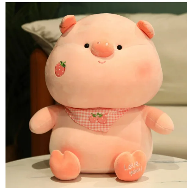 Plush Kawaii Pig Soft Stuffed Animals For Children Girls Christmas Gifts Baby Toys Lovely Kids Sleep Doll Home