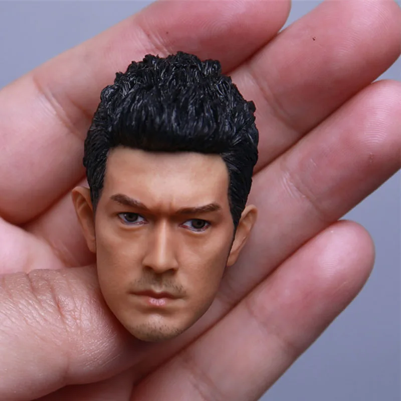 

1/6 Scale Male Asian superstar head sculpture Lifa handsome guy soldier head sculpture model For 12'' Action Figure Body DIY
