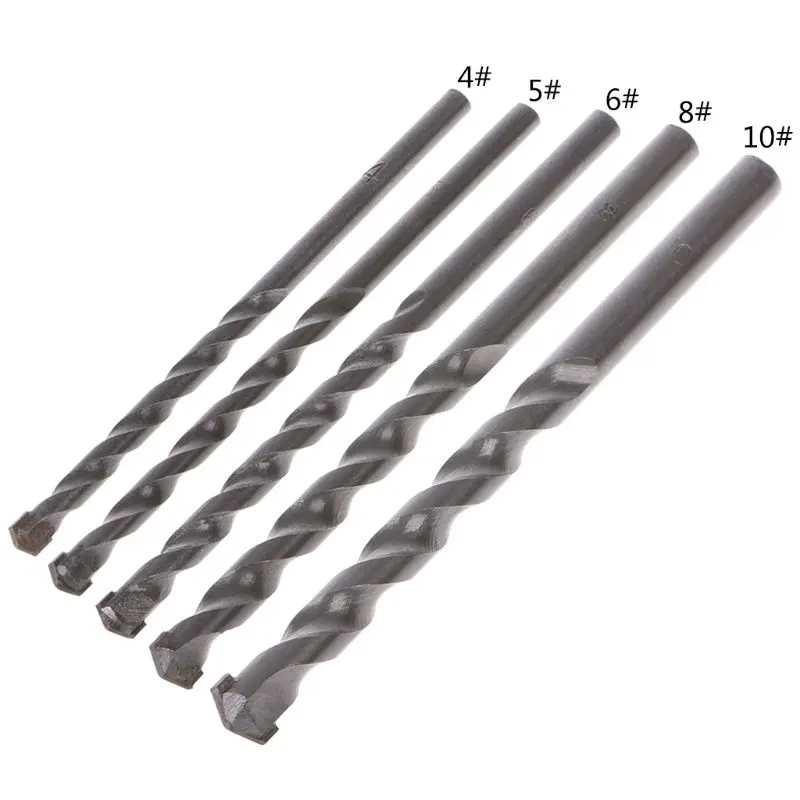 

Drill Bit Masonry Tipped Concrete Drilling 4/5/6/8/10mm Power f Dropship