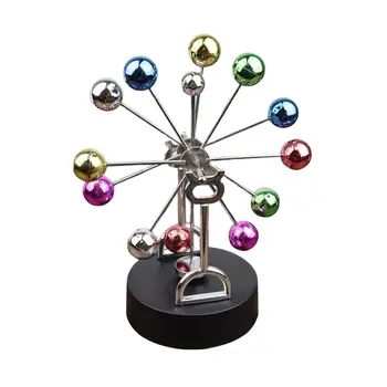 Nowe miniatury diabelski młyn wieczny ruch wahadło newtona wieczny niebiański Model Newton Cradle magnetyczne ozdoby Home Decor