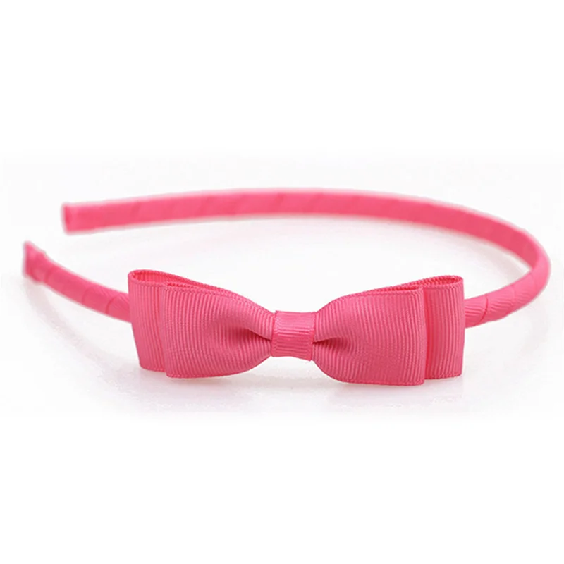 Einfache süße Schleife Haarbänder Stirnband Kinder Mädchen Kinder Baby Scrunchy Haar Kopf Hoop Band Zubehör Kopfschmuck Kopfbedeckung Ornament – Detail 25