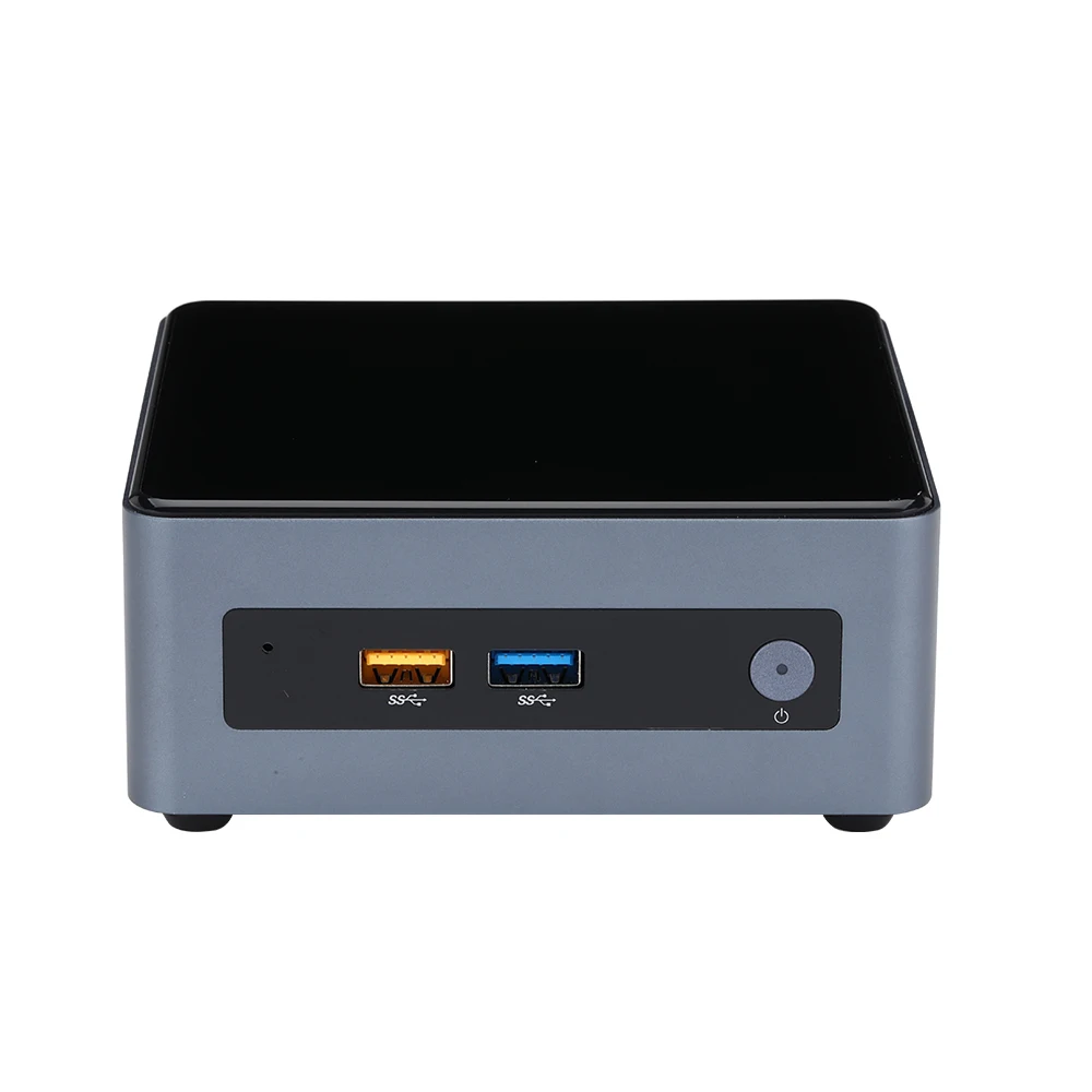 Qotom Mini PC Q10531N Pentium J5005 Quad Core 1.5 GHz Processor 2x HD 2.0, Original NUC7JYB Board 3