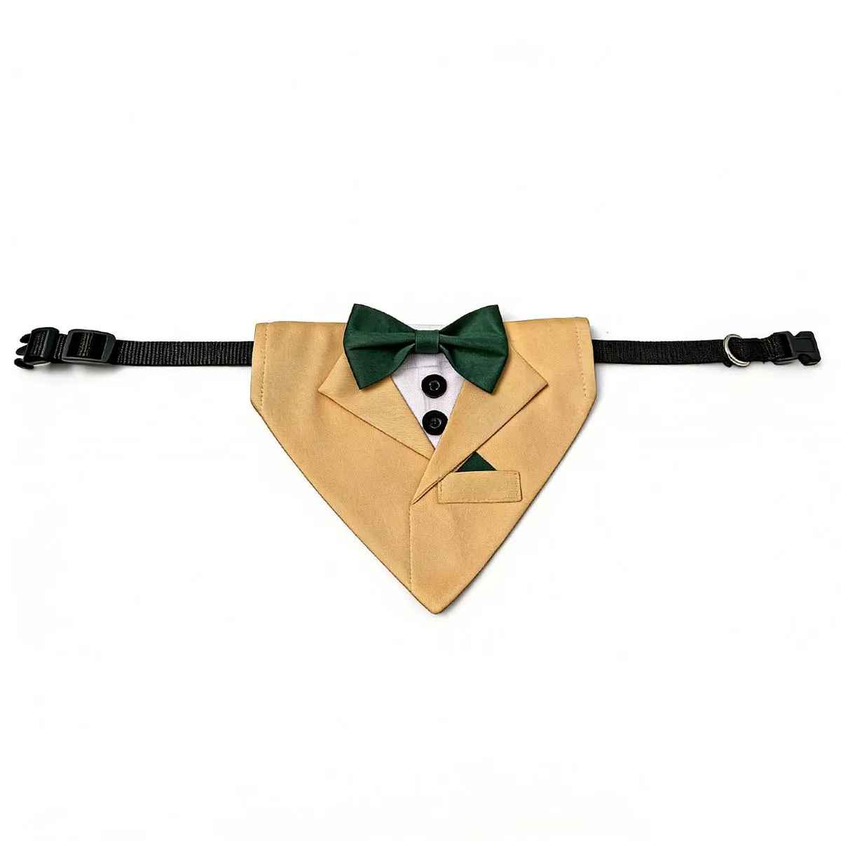 Sucado Hundehalsband für Hochzeit, Verlobung und Geburtstag, Hundehalsband-Kostüm mit Fliege und verstellbarer Schnalle, für Hunde – Detail 16