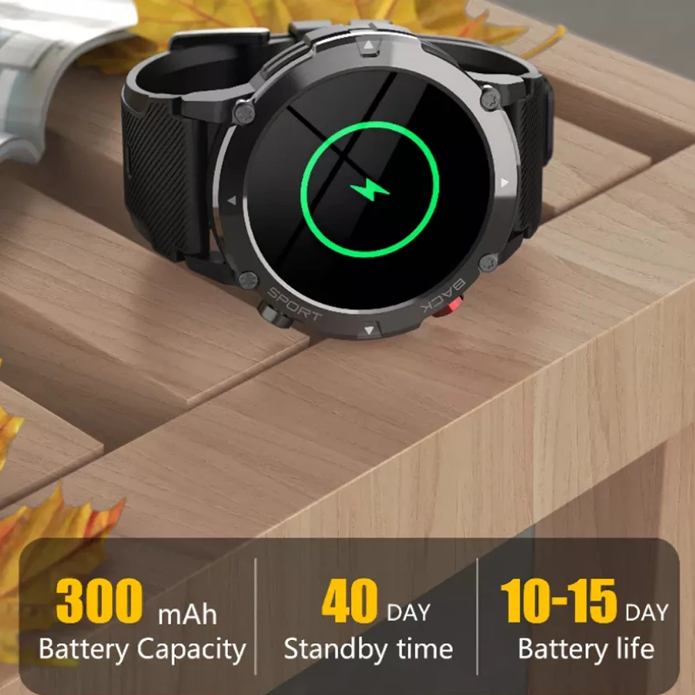 BYSL Ʈ ġ  2022 ߿ IP68   ƮϽ Smartwatch  1.32 ġ HD ũ ð