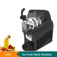 New Home Use 2.5L Single Tank Ice Slush Machine Black Sliver Frozen Juice Slushy Maker Machine For Restaurant 1