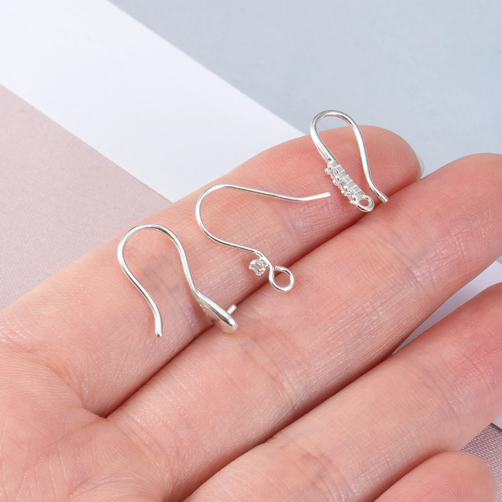 Lot De 8 Fermoirs Pour Boucles D'oreilles En Argent 925 - Tailles 6mm Et 8mm - Pour Boucles Lourdes Ou DIY - Confort Dos Plat