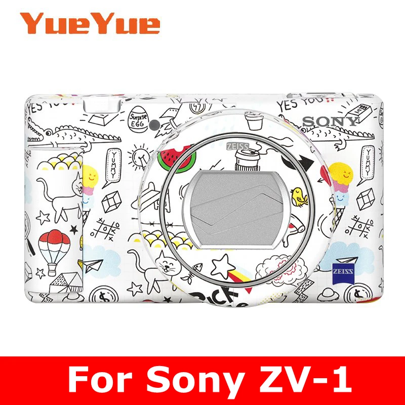 zoom lens For Sony ZV1 ZV-1 Anti-Scratch Camera Sticker Coat Wrap Protective Film Body Protector Skin Cover best lens for astrophotography