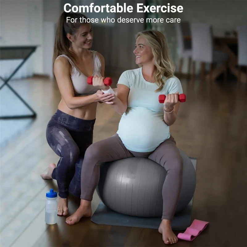 65/75/85cm Balance Ball Yoga & Pilates Accessories Home Fitness Equipment Pregnant Women Rehabilitation Exercise Yoga Ball Gym