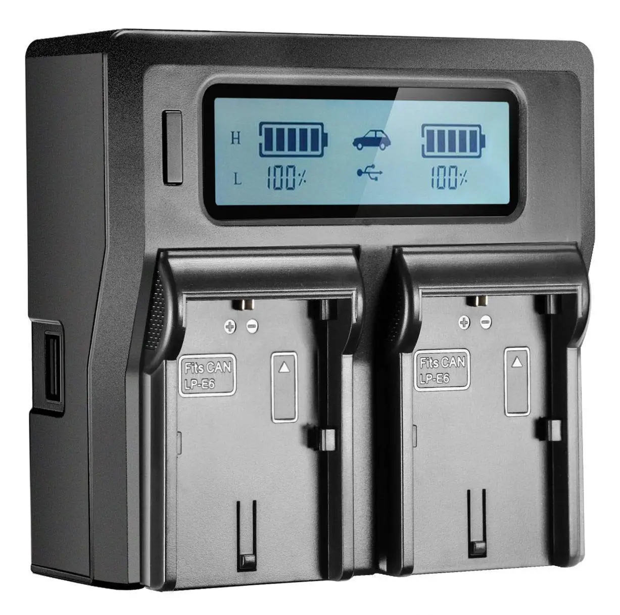 For Canon LP-E6 LPE6 LP E6 LCD Dual Battery Charger for Canon EOS 5D Mark iii 5D Mark ii 6D 60D 7D 70D