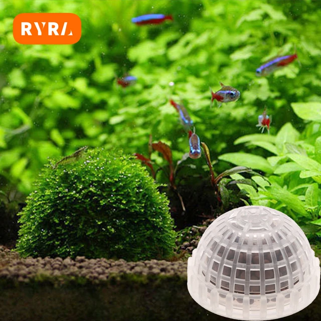 1pc Aquarium Moss Ball Filter Plastic Aquatic Pet Supplies