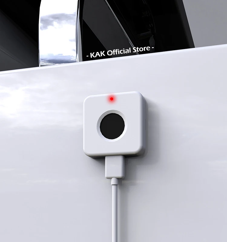 KAK Biometric Fingerprint Lock, White Anti-roubo Smart