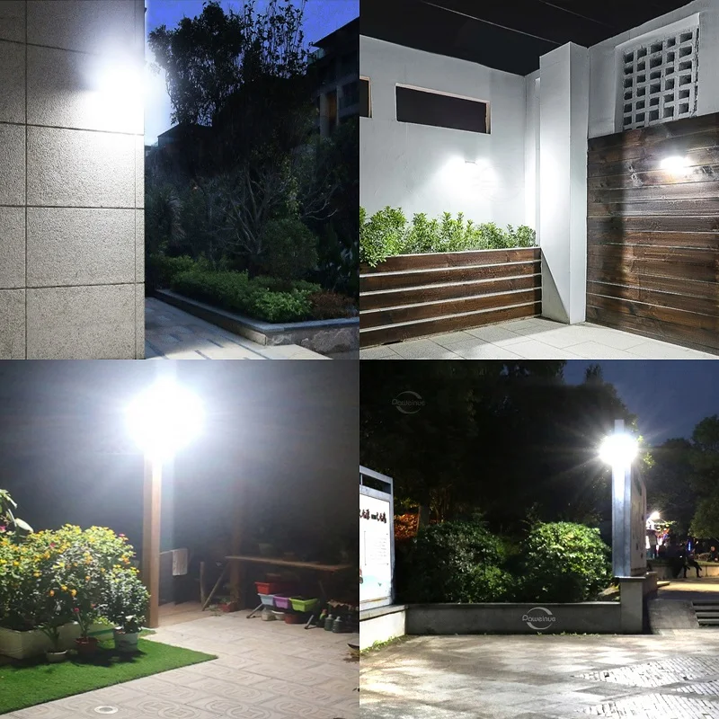 Solar Lights Outdoor Solar Lamp 480COB Sunlight Wall Street Lamp With 8m Motion Sensor Waterproof Solar Garden Lights