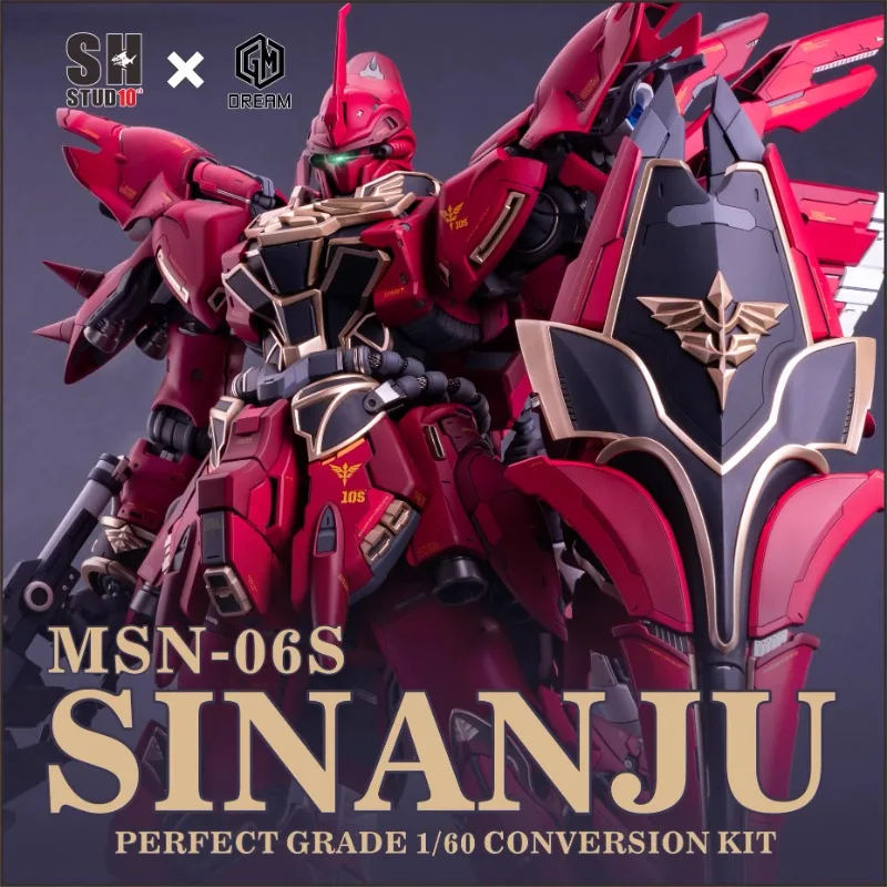 

SH STUDIO PG 1/60 MSN-06S SINANJU GK Modification Requires Oneself Polishing and Coloring Action Toy Figures Christmas Gifts