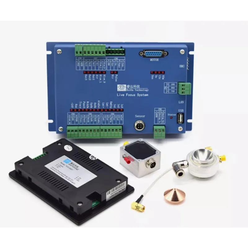 

Ruida LFS-PM-T43 Analog Metal Live Focus System with Touch Screen for Metal Co2 Laser Cutting Machine