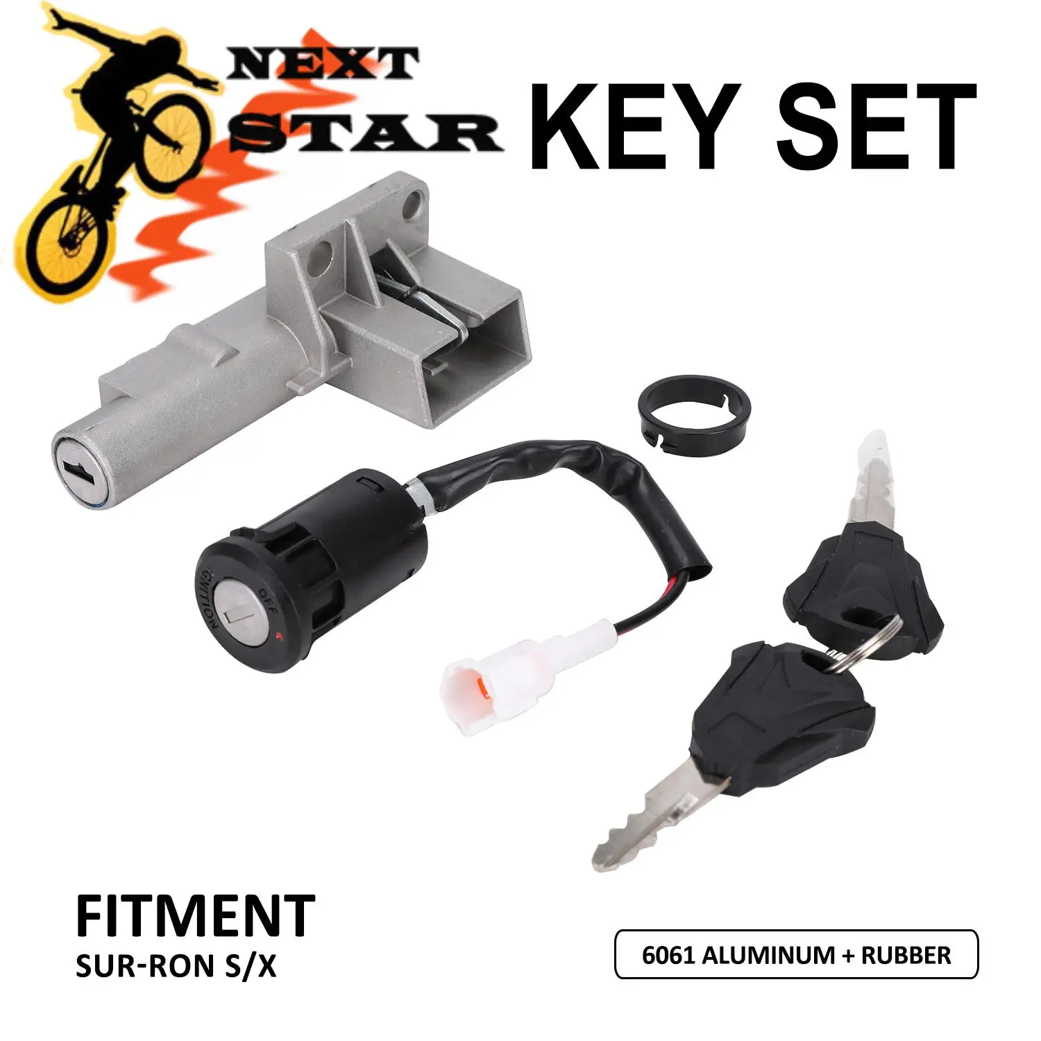 Kawasaki Z800 Fuel Gas Tank Cap Lock Keys W/ 2 Keys For