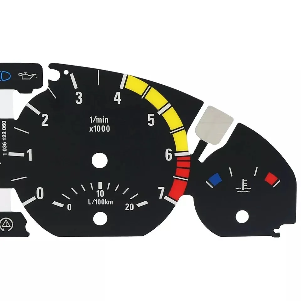 Car Gauge Meter Gauge Face For BMW E46 3M Instrument