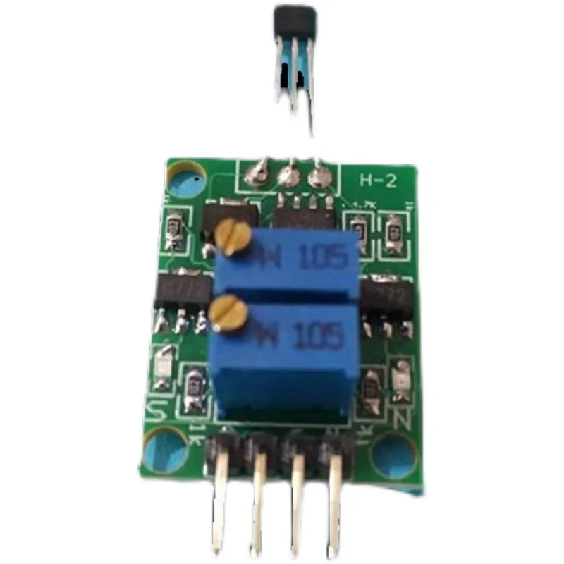 

Hall sensor module Magnetic pole direction identification NS identification Micromagnetic detection Magnetron