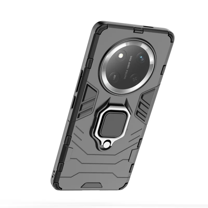 Enhanced Shockproof Armor Case with Magnetic Holder Ring