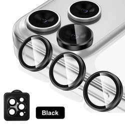 Premium Metal Camera Lens Protector - Enhanced Scratch and Impact Resistance - 17 Pro 17 Pro Max (Black)